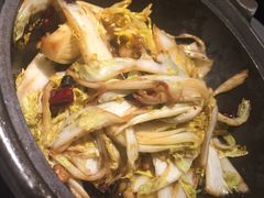 干锅包心菜-绿茶餐厅(松江万达店)