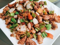 孜然羊肉-金阁家常菜(贵阳路店)