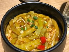 金针菇茄子煲-湘间田舍(北仑银泰店)