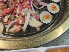 特色锡纸虾滑-杨记齐齐哈尔烤肉(五莲路店)