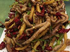 特色干煸鱿鱼须-桃子餐厅·天津菜(红星路直营店)