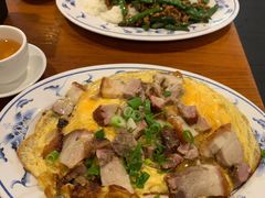 包蛋烧肉-玫瑰苑烧腊饭店