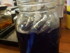 -蝶豆花蓝面条