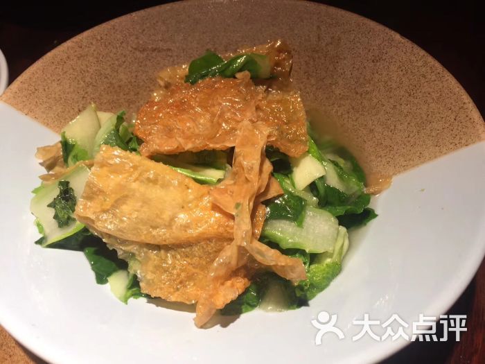 外婆家(恒隆广场店)豆皮虎皮菜图片 - 第3张