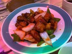 芝麻菠萝鸡球-金百万烤鸭店(马甸店)