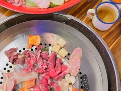 -陈叉子钢盆烤肉(中原万达店)
