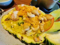 菠萝海鲜炒饭-mango tree芒果树泰国餐厅(青岛万象城店)