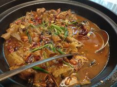 肥肠烧臭豆腐-又见炊烟私房菜(敬亭路店)