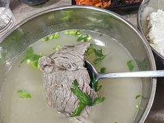 -吉林延边牛肉汤饭，大冷面