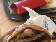 不素之霸双层牛堡套餐-麦当劳(金山红星美凯龙DT店)