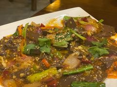 爆炒羊血-长安后宰门水盆羊肉(新都心店)