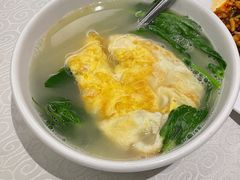 豌豆尖煎蛋汤-辣婆婆(航天桥店)