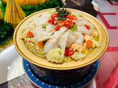 椒麻鳕鱼肚煮花菜-北京王府井希尔顿酒店·秦唐中餐厅Chynna