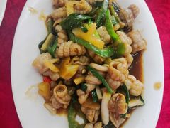尖椒炒鱼肠-蛇口康乐快餐鱼仔档(翠苑小区店)