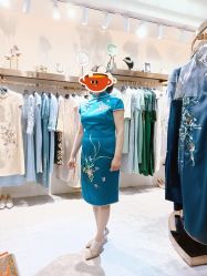 -伊莲妈妈装礼服旗袍高级定制