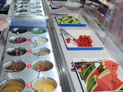 自助调料区-祥源胡同·涮牛羊肉火锅(花桥店)