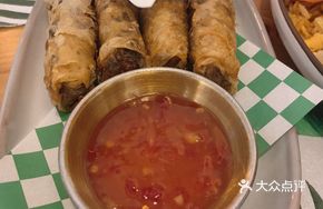 Vietnamese Chicken Spring Rolls