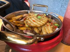 干锅香辣土豆片-望湘园·湖南菜(宏伊店)