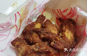 Golden Salted Egg Yolk Chicken Wings