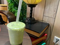 冰红豆抹茶拿铁-太平洋咖啡(青岛万象城店)