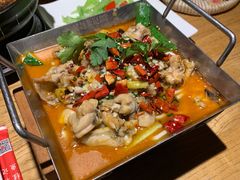 干锅牛蛙-吴越荣记苏州菜·松鼠桂鱼100%活鱼现做(斜塘老街店)