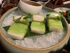 芥味翡翠低温带子-湖滨28中餐厅·西湖宴·杭州君悦酒店