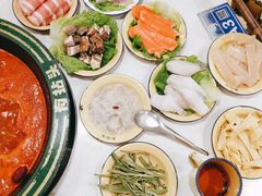 美极鲜虾滑-有拈头成都市井火锅(老门东店)