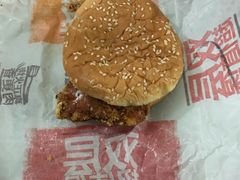 炫辣鸡腿堡-汉堡王(上海虹口龙之梦)