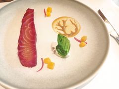 挪威烟熏三文鱼水晶黄瓜香槟奶油-福楼法餐厅FLO