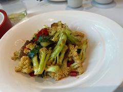 生炒有机菜花-月福京味斋·烤鸭店·北京菜(鼓楼总店)