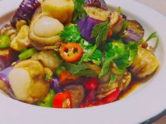 紫山茄拌扇贝-味莊·青岛菜(云霄路店)