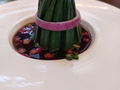 凉拌秋葵-时光乌托邦空中花园餐厅川味·融合菜(幸福广场店)