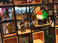 面包甜点陈列柜-蜀滋香鲜鱼火锅(黄金路店)