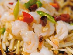 白芹凤尾虾-巧庆楼·茶膳