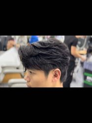 点击看大图 -藤野造型烫发染发