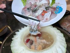 -得意咚瓜·顺德鱼生·冬瓜盅火锅