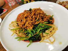 京酱菠菜-双合园·海鲜水饺青岛菜(万佳广场店)