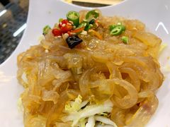 菜心拌海蜇-双海酒店·海鲜家常菜(南戴河店)