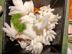 美美的鱿鱼花-老灶堂文创火锅(文艺路店)