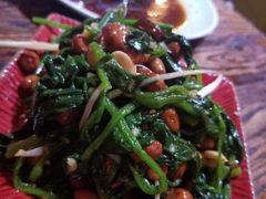 果仁菠菜-柿子树炭烤羊腿(金台路店)