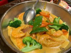 暖锅咖喱虾-新白鹿餐厅(爱琴海购物中心店)