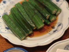 白灼黄秋葵-林四喜·闽南传家菜(鼓浪屿店)