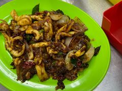 辣炒鱿鱼-明记烧鱼美味店