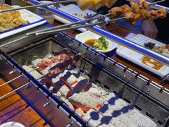 自助取餐区-三个蒙古大叔羊肉串(大宁店)