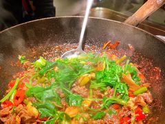 现炒黄牛肉-小隐人家(乐松店)