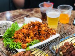 炸金针菇卷-尕羊烤肉餐厅·清真(会宁路店)