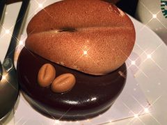 咖啡豆乳味蛋糕-星巴克(宝山万达店)