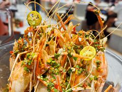 招牌芥末高邮大虾-周姑娘不等味·牛羊肉火锅·螃蟹罗氏虾·烤鱼烤串(高邮店)