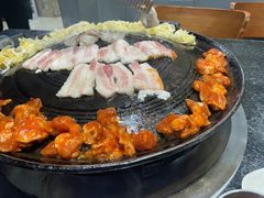 烤猪五花肉-海花锅盖烧烤店(怡馨家园店)