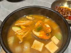 -草家酱蟹炭火烤肉店(珲春南路一店)